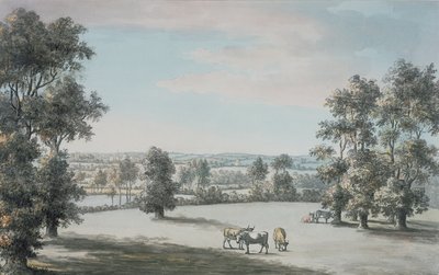 Oxford from the south, 1786 by Jane Mary Oglander